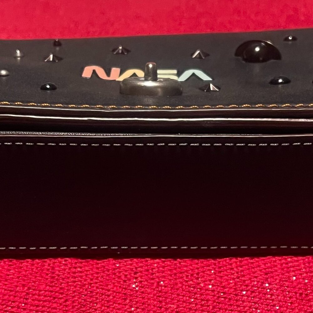 NWT COACH NASA 10854 Space Dinky Black - Picture 9 of 9